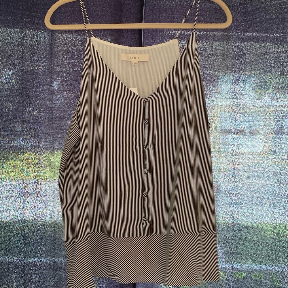 Stripped Tank Top